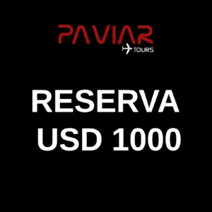 Reserva - USD 1000