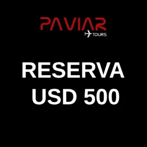 Reserva - USD 500